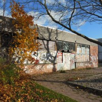 The entrance before the renovation