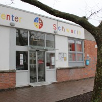 The entrance today